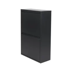 Woonaccessoires^Huisenthuis Afvalscheider Albert Zwart 4-bakken