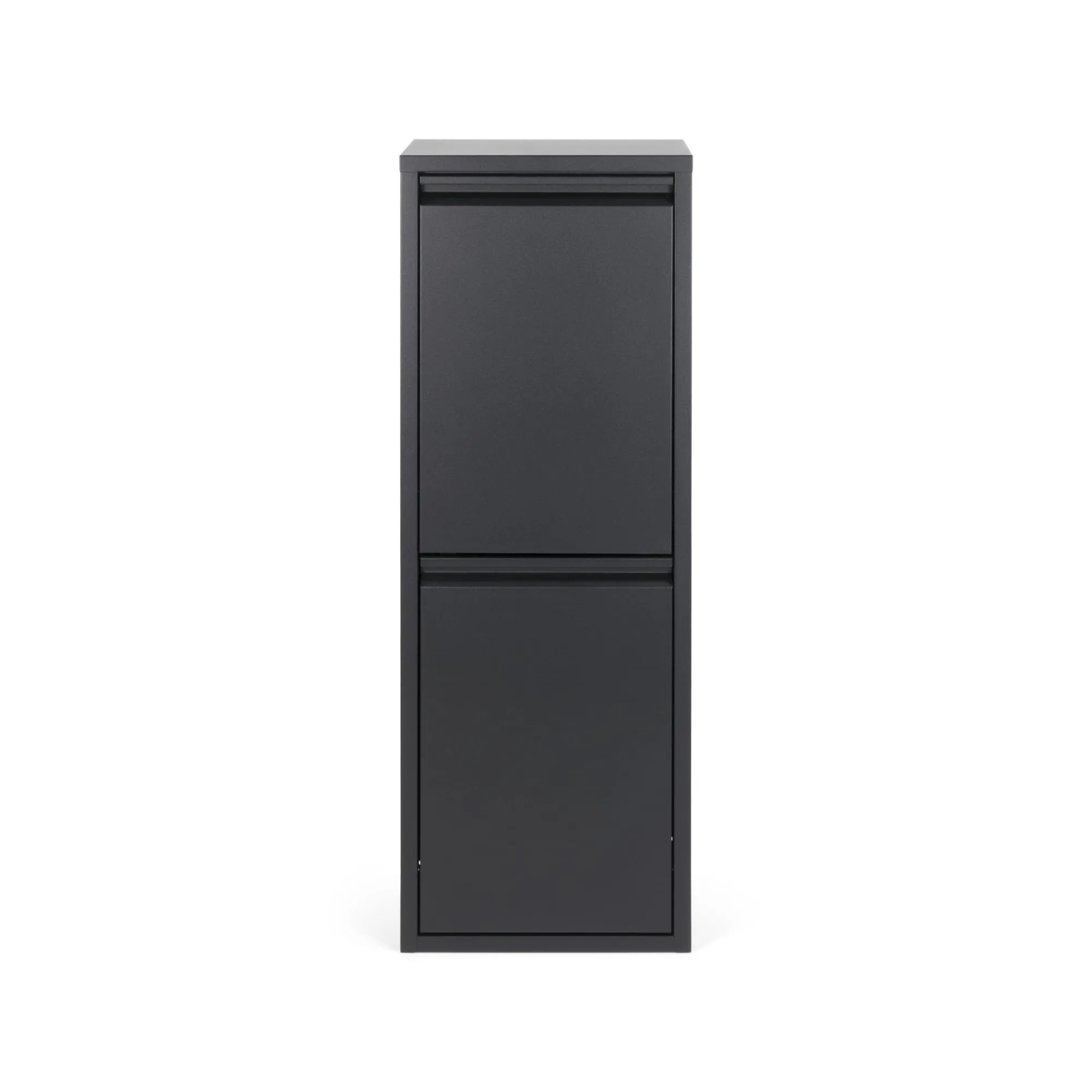 Woonaccessoires^Huisenthuis Afvalscheider Albert Zwart 2-bakken