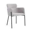 Eetkamerstoelen^Huisenthuis Armstoel Anneloes Beige – Set van 2