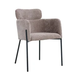 Eetkamerstoelen^Huisenthuis Armstoel Anneloes Zand – Set van 2