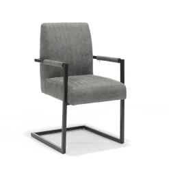 Eetkamerstoelen^Huisenthuis Armstoel Chloe – Set van 2 Steel
