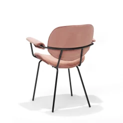 Eetkamerstoelen^Huisenthuis Armstoel Emma – Set van 2 Roze