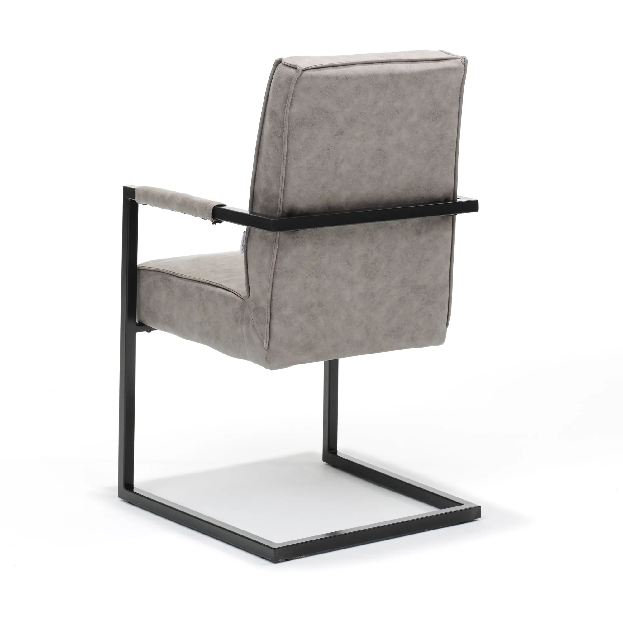 Eetkamerstoelen^Huisenthuis Armstoel Floor – Set van 2 Pebble