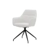 Eetkamerstoelen^Huisenthuis Armstoel Katie Ivoor – Set van 2