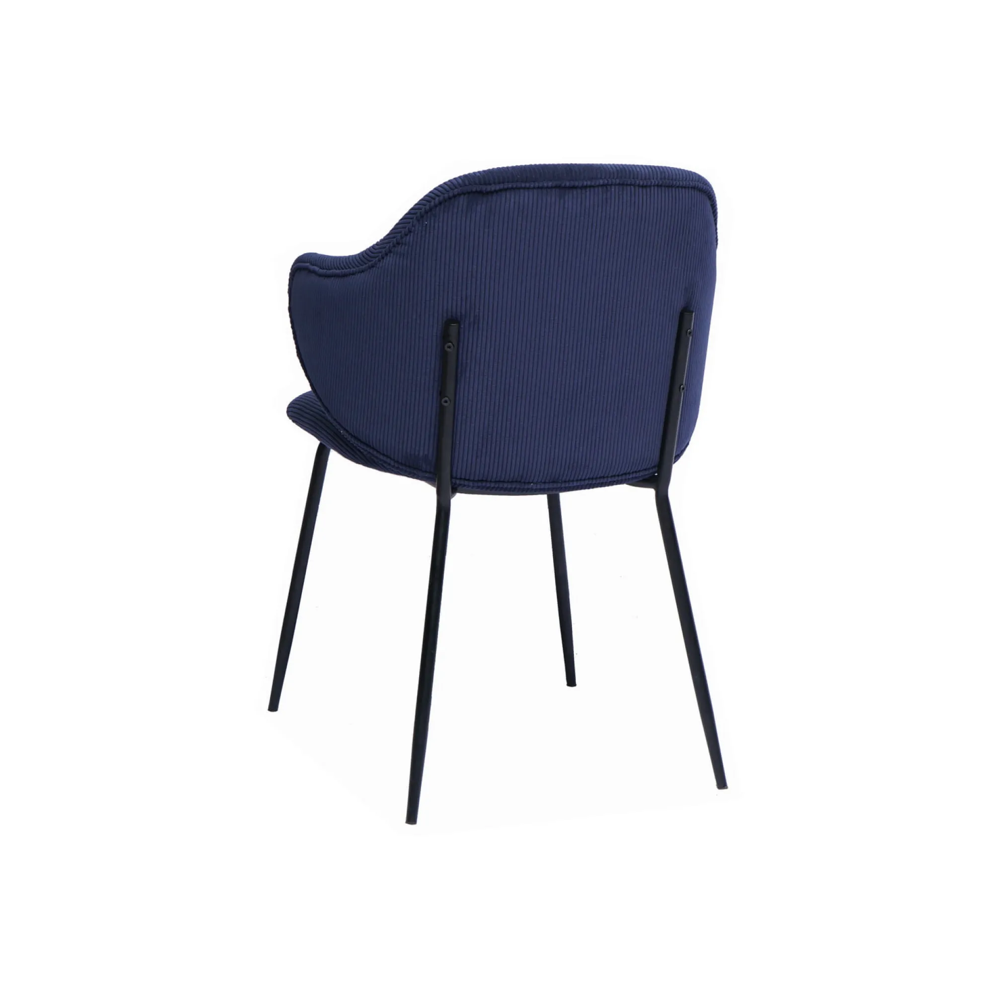 Eetkamerstoelen^Huisenthuis Armstoel Novi Blauw – Set van 2 Donkerblauw
