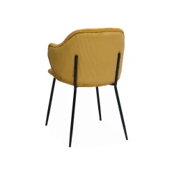 Eetkamerstoelen^Huisenthuis Armstoel Novi – Set van 2 Goud