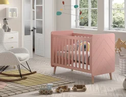 Babyledikanten^Huisenthuis Babybed Eline Roze
