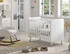 Babyledikanten^Huisenthuis Babybed Eline Wit