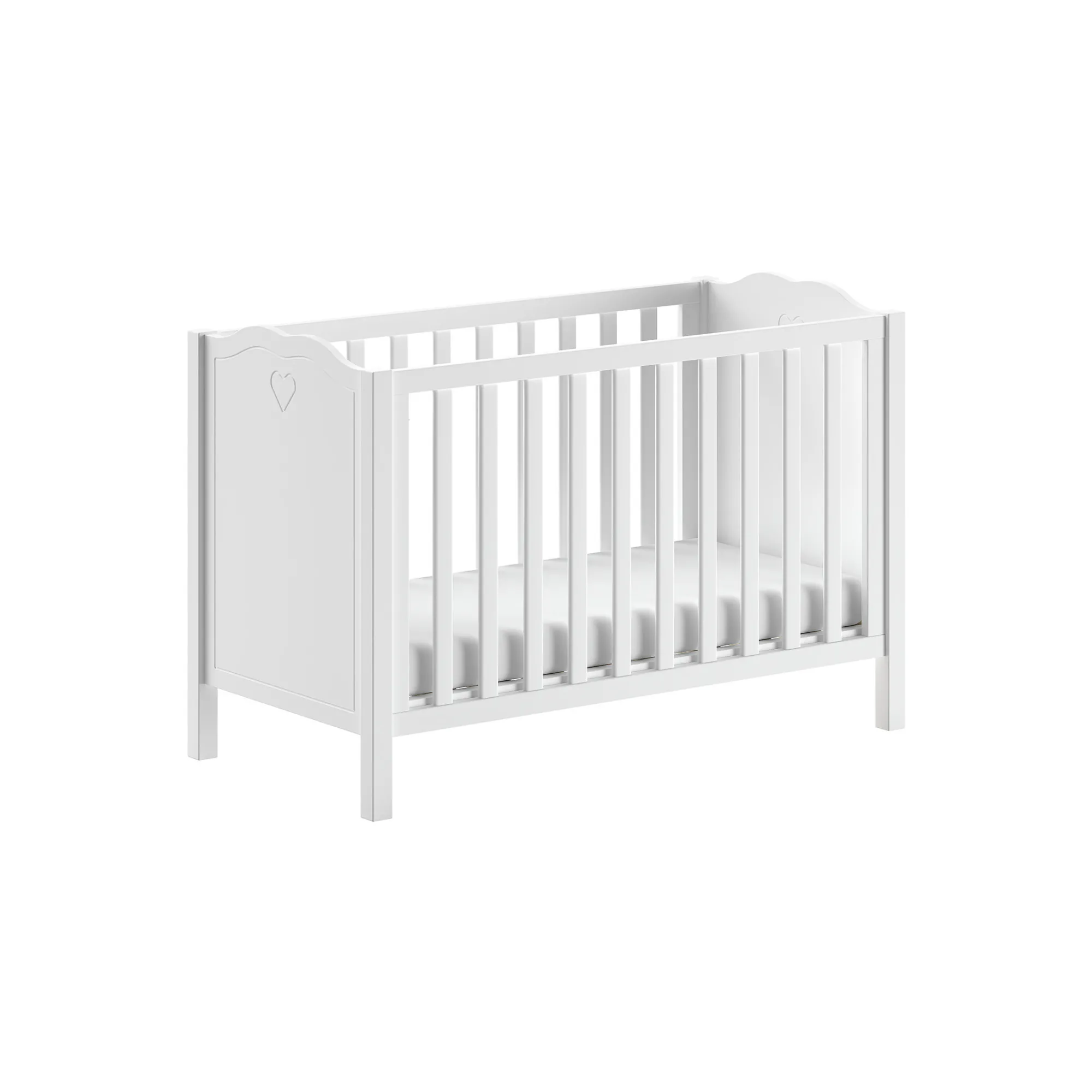 Babyledikanten^Huisenthuis Babybed Fenna Wit