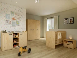 Babyledikanten^Huisenthuis Babybed Gabon Eiken