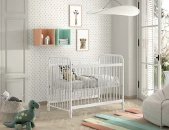 Babyledikanten^Huisenthuis Babybed Jay Wit