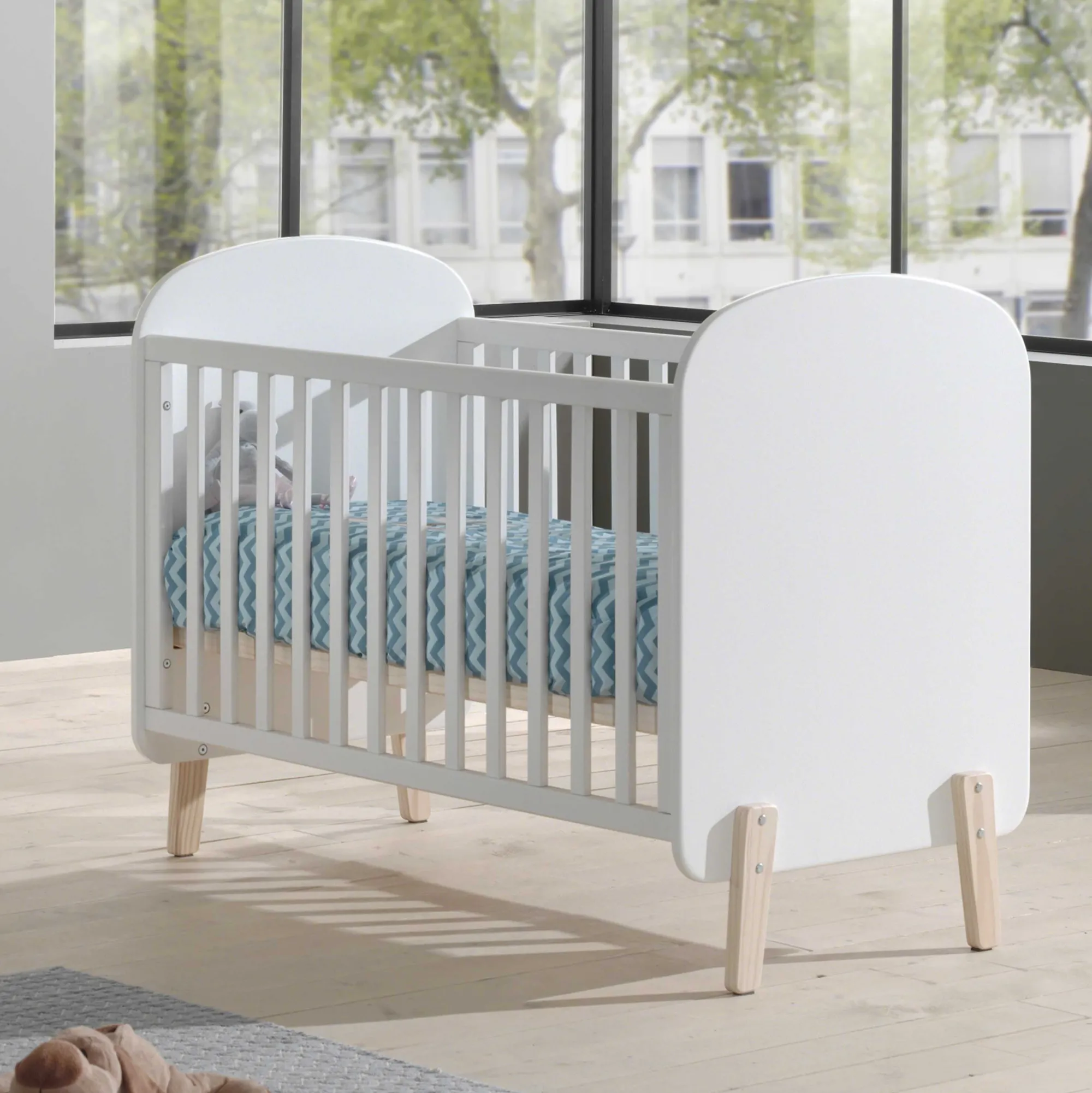 Babyledikanten^Huisenthuis Babybed Jill Wit