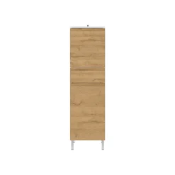 Badkamerkasten^Huisenthuis Badkamer Kolomkast Samos Eiken 120 cm