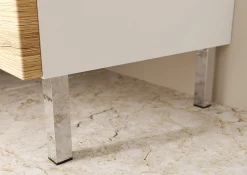 Badkamerkasten^Huisenthuis Badkamer Kolomkast Samos Eiken 120 cm