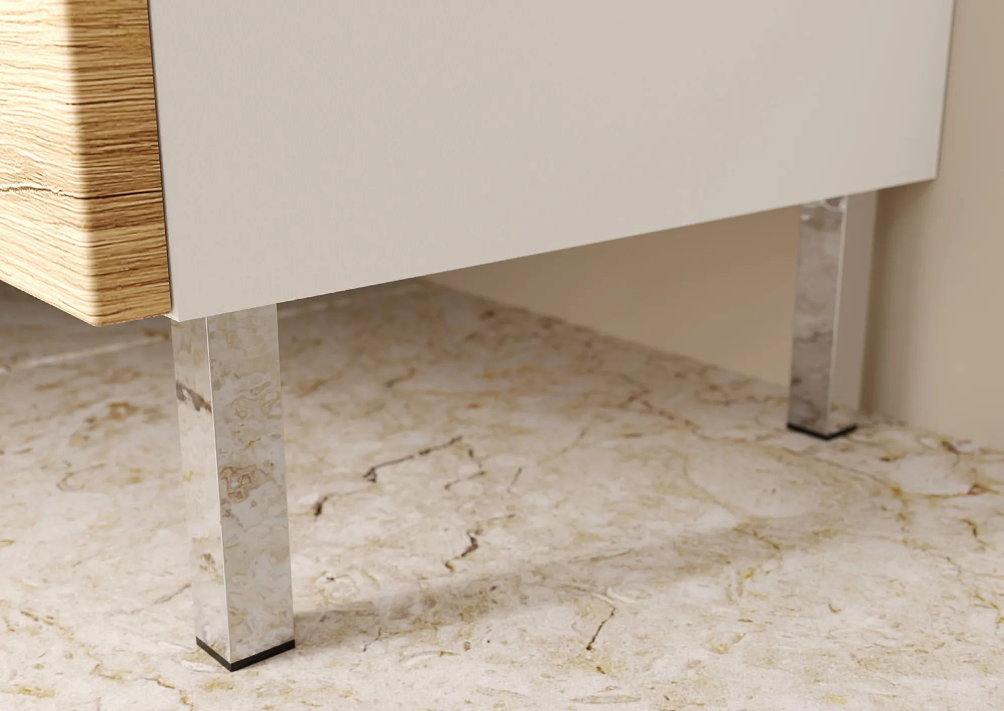 Badkamerkasten^Huisenthuis Badkamer Kolomkast Samos Eiken 120 cm