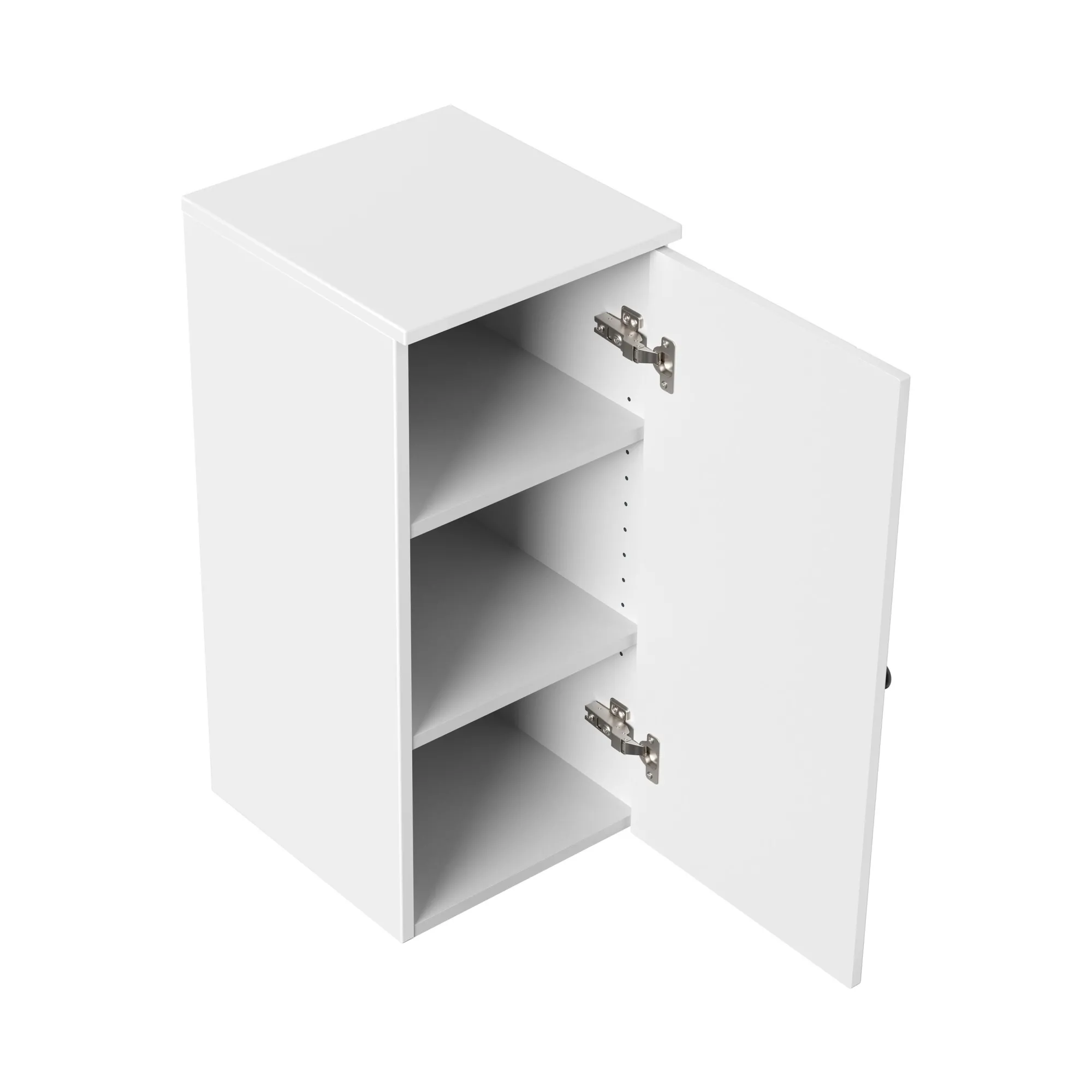 Badkamerkasten^Huisenthuis Badkamerkast Borneo Hoogglans 75 cm Wit