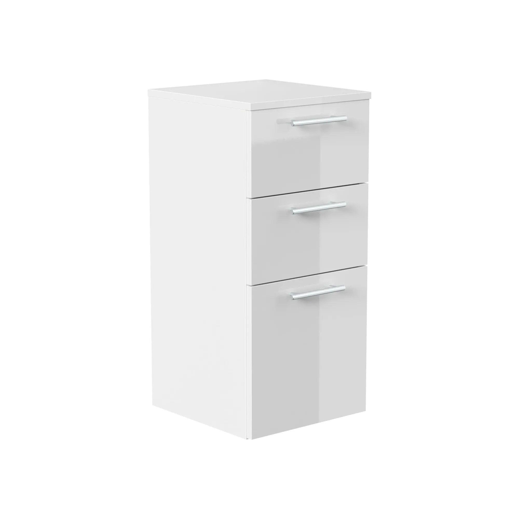 Badkamerkasten^Huisenthuis Badkamerkast Houston Hoogglans 75 cm Wit