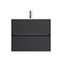 Wastafelkasten^Huisenthuis Badmeubel Phoenix 70 cm Grafiet