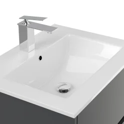 Wastafelkasten^Huisenthuis Badmeubel Phoenix 60 cm Grafiet