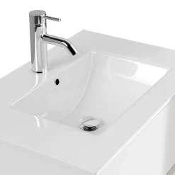 Wastafelkasten^Huisenthuis Badmeubel Phoenix Hoogglans 70 cm Wit