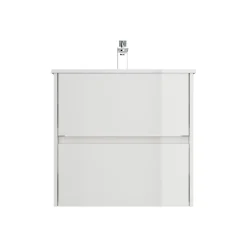 Wastafelkasten^Huisenthuis Badmeubel Phoenix Hoogglans 60 cm Wit