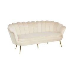 Banken^Huisenthuis Bank Chanelle Velvet 180 cm Beige