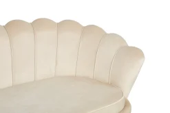 Banken^Huisenthuis Bank Chanelle Velvet 180 cm Beige