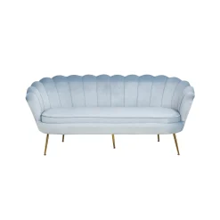 Banken^Huisenthuis Bank Chanelle Velvet 180 cm Lichtgrijs