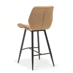 Barkrukken^Huisenthuis Barkruk Arvin – Set van 2 Cognac