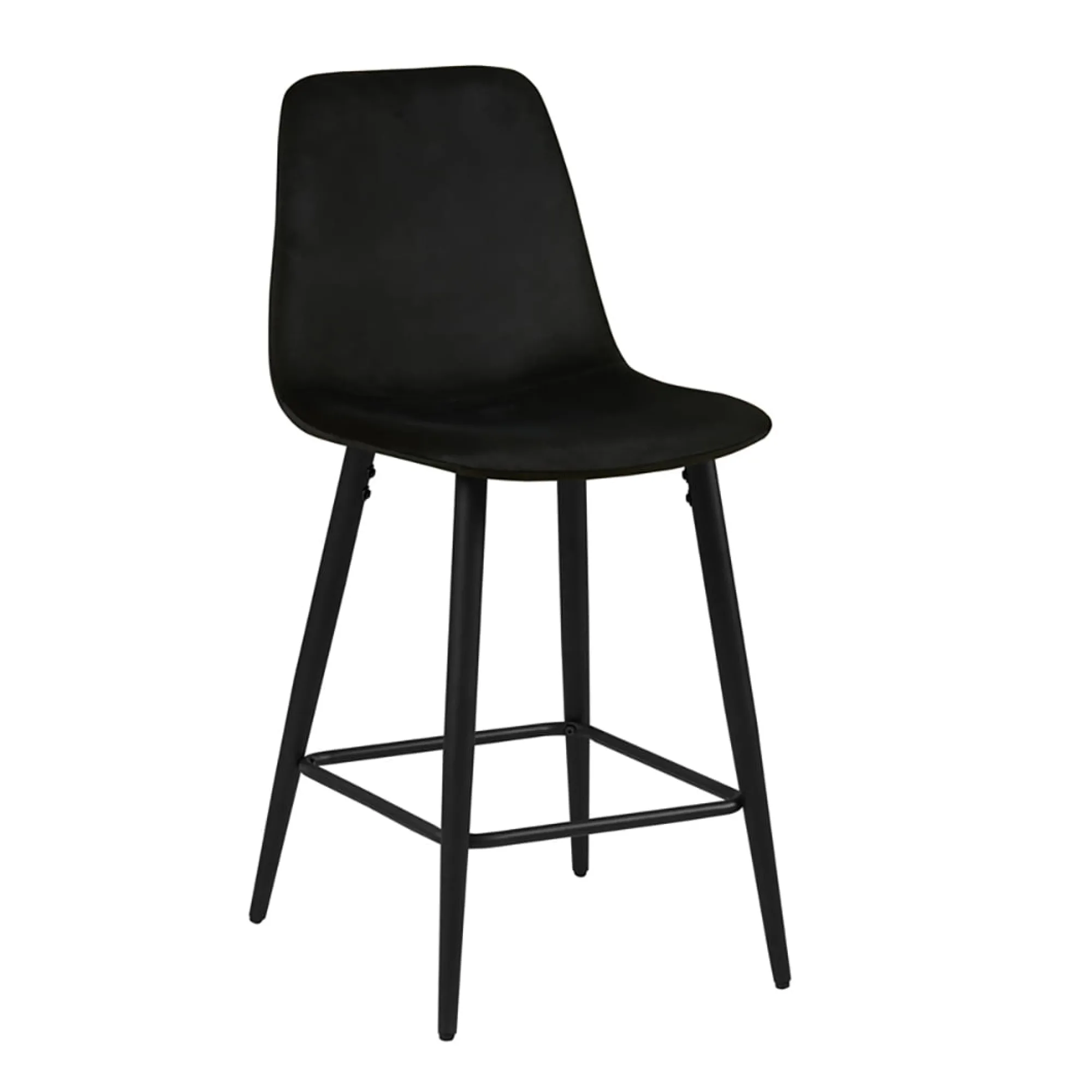 Barkrukken^Huisenthuis Barkruk Aylin – Set van 4 Zwart