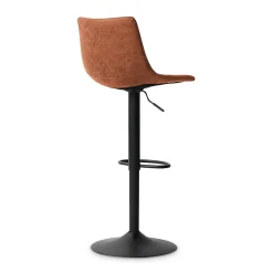 Barkrukken^Huisenthuis Barkruk Jeroen – Set van 2 Cognac