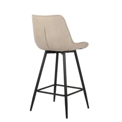 Barkrukken^Huisenthuis Barkruk Johanna Beige – Set van 2