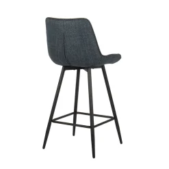 Barkrukken^Huisenthuis Barkruk Johanna Donkerblauw – Set van 2