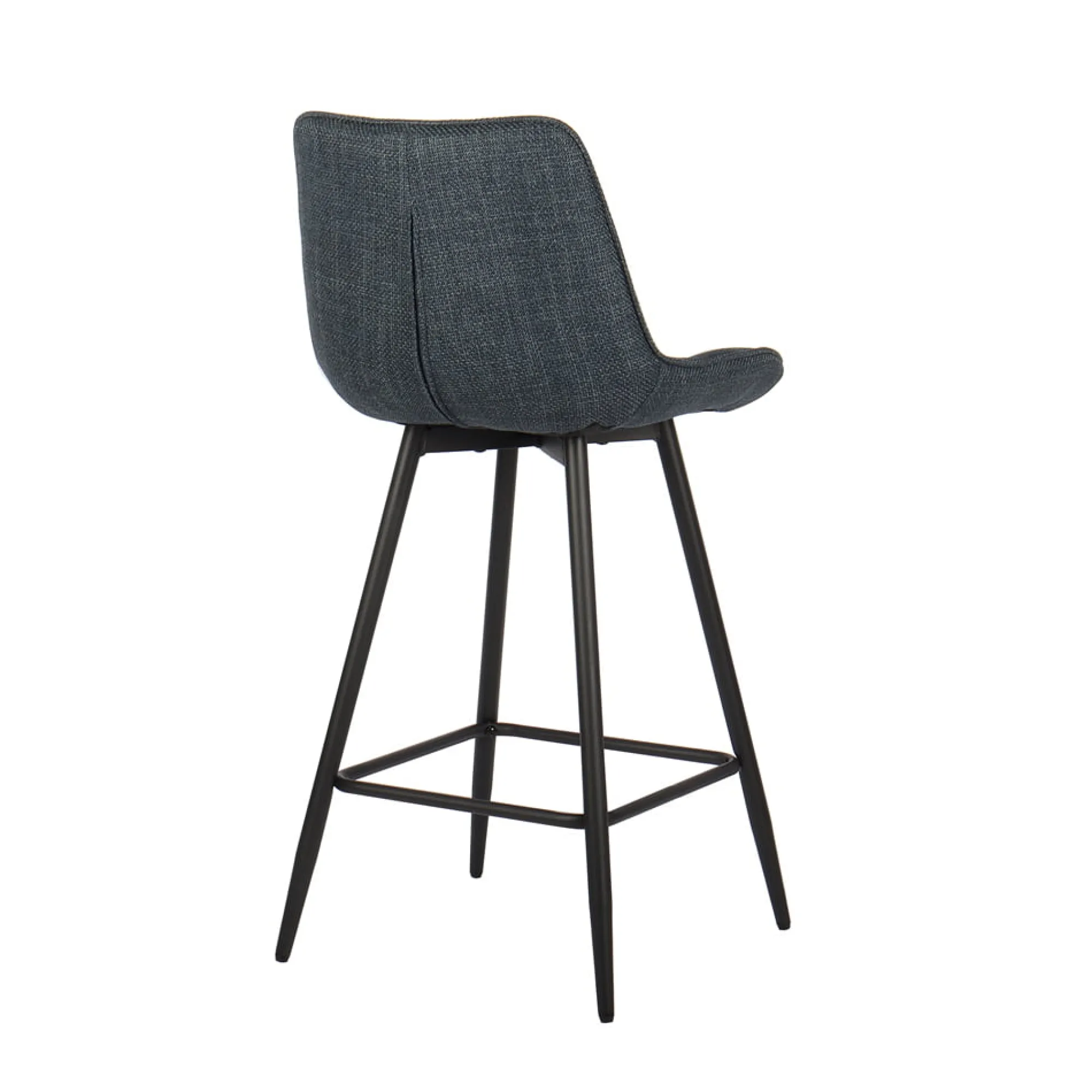 Barkrukken^Huisenthuis Barkruk Johanna Donkerblauw – Set van 2