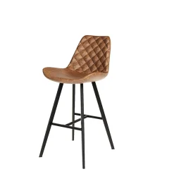 Barkrukken^Huisenthuis Barkruk Jonathan – Set van 2 Cognac