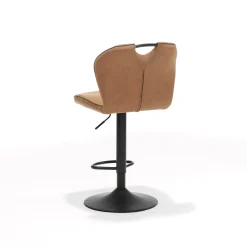 Barkrukken^Huisenthuis Barkruk Joost Cognac – Set van 2