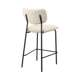 Barkrukken^Huisenthuis Barkruk Lidy Beige – Set van 2