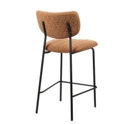 Barkrukken^Huisenthuis Barkruk Lidy Oranje – Set van 2