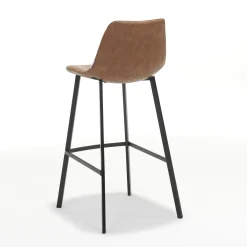 Barkrukken^Huisenthuis Barkruk Maud – Set van 2 Cognac