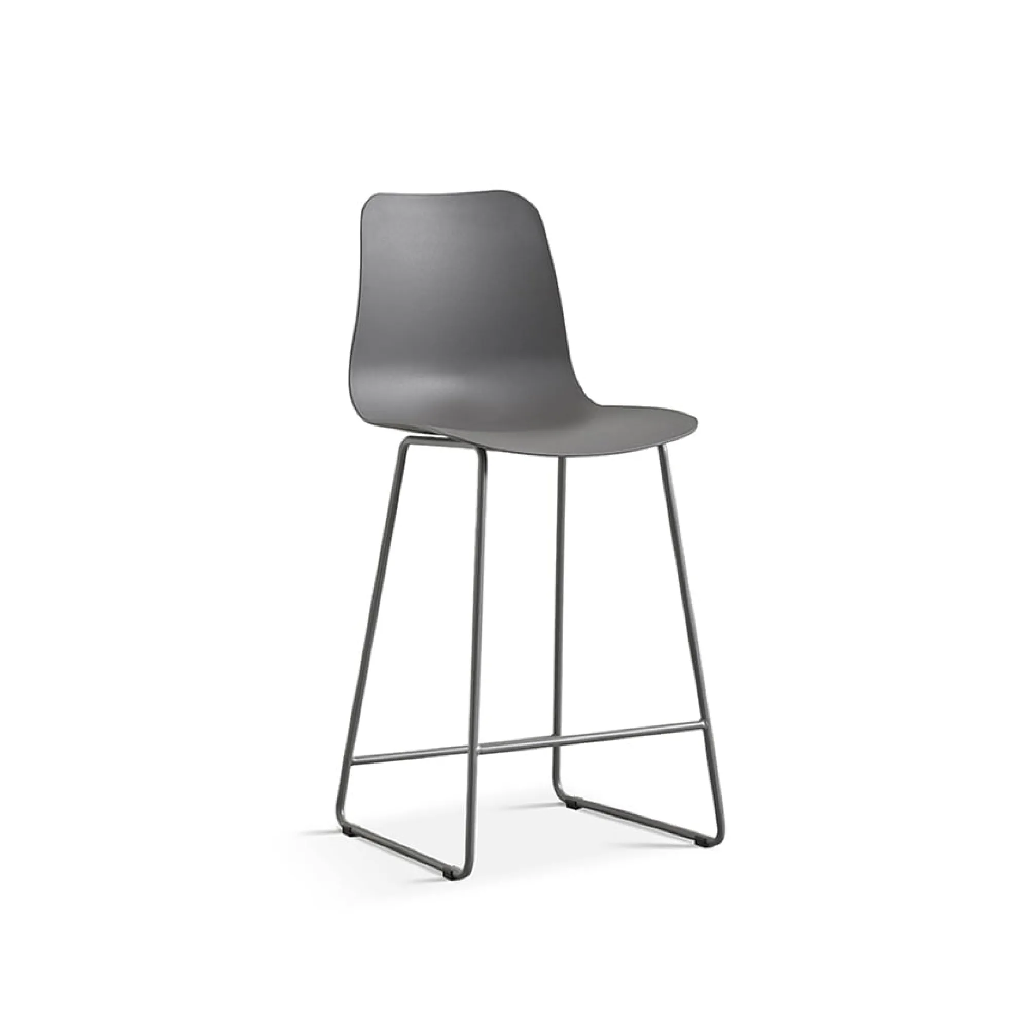 Eetkamerstoelen^Huisenthuis Barkruk Penny – Set van 2 Grijs