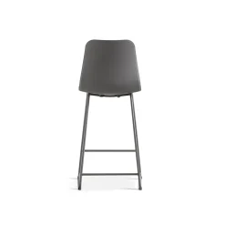 Eetkamerstoelen^Huisenthuis Barkruk Penny – Set van 2 Grijs