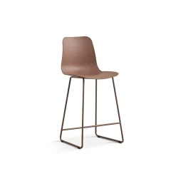 Barkrukken^Huisenthuis Barkruk Penny – Set van 2 Terracotta