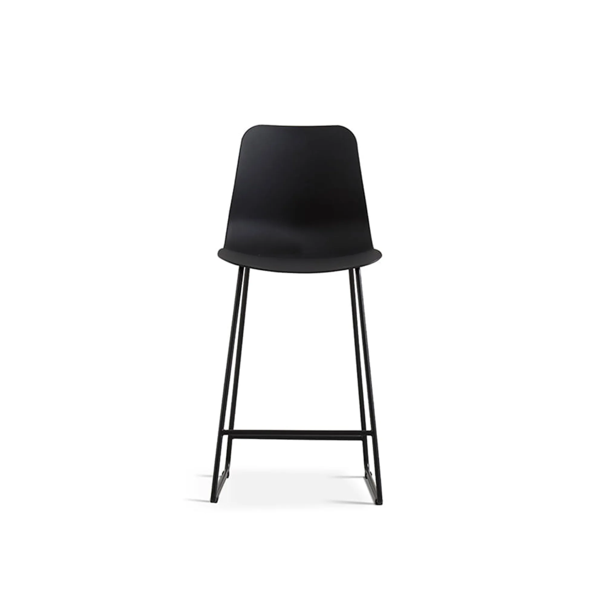 Eetkamerstoelen^Huisenthuis Barkruk Penny – Set van 2 Zwart