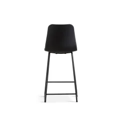 Eetkamerstoelen^Huisenthuis Barkruk Penny – Set van 2 Zwart