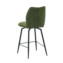 Barkrukken^Huisenthuis Barkruk Quincy Groen – Set van 2