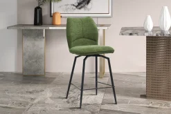 Barkrukken^Huisenthuis Barkruk Quincy Groen – Set van 2