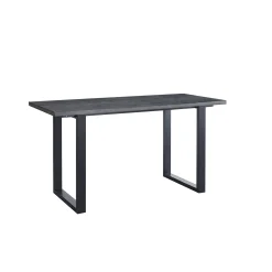 Eetkamertafels^Huisenthuis Bartafel Eugene Donkerbruin 180cm
