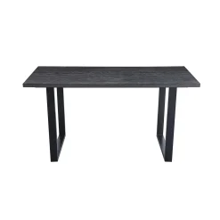 Eetkamertafels^Huisenthuis Bartafel Eugene Donkerbruin 180cm
