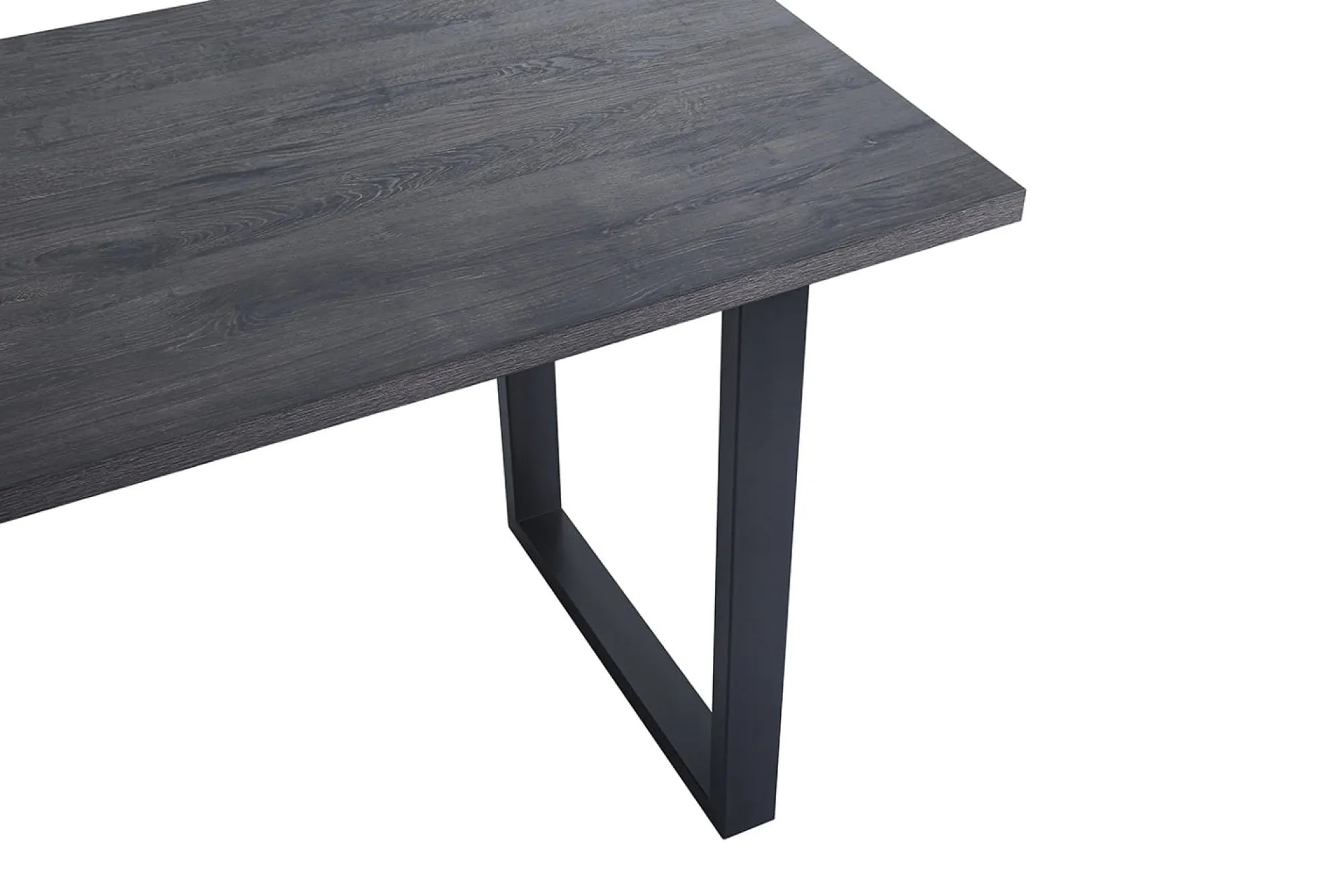 Eetkamertafels^Huisenthuis Bartafel Eugene Donkerbruin 180cm