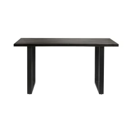 Eetkamertafels^Huisenthuis Bartafel Luka 180cm Zwart